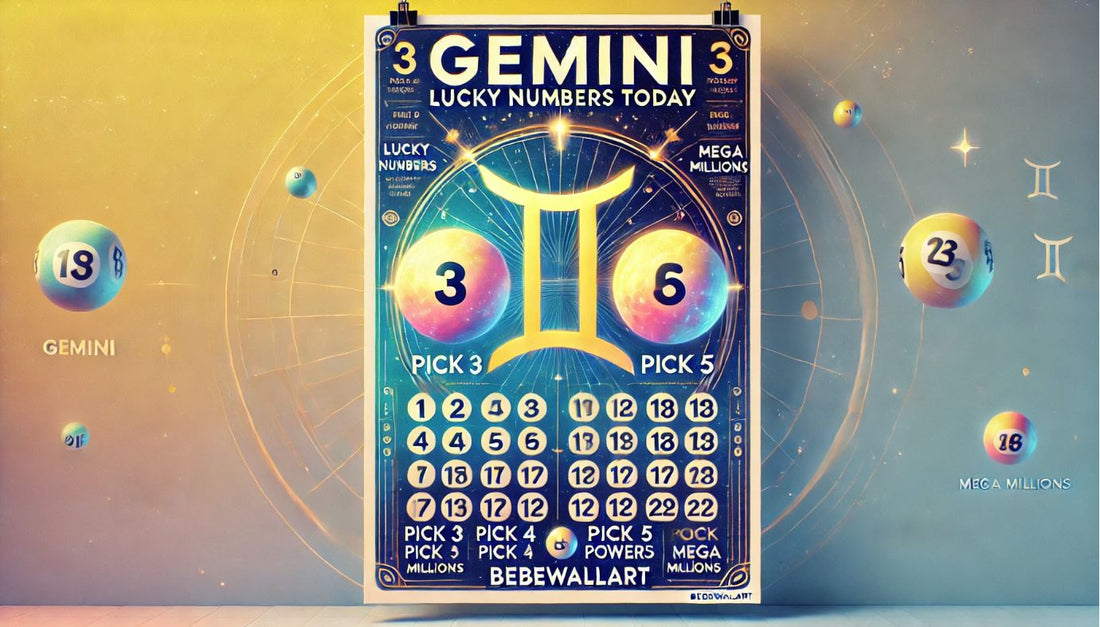 Gemini Lucky Numbers Today - Unlock Prosperity and Joy with ...