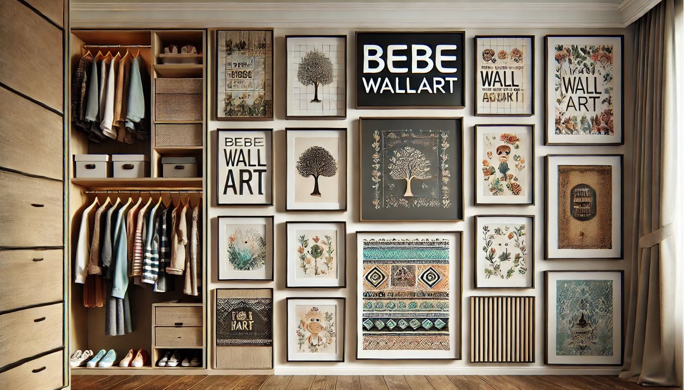 Add sophistication to your wardrobe space with BebeWallArt's Premium Closet Wall Art Collection. Discover premium quality designs that bring elegance and class to your closet.