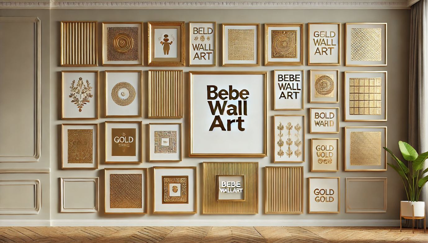 Elevate your decor with BebeWallArt's Gold Wall Art. Our opulent gold designs bring a touch of luxury and sophistication to any room.