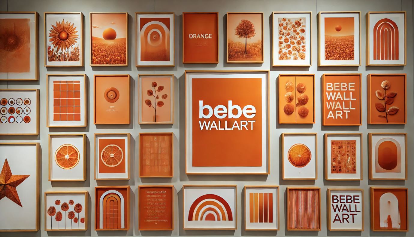 Brighten up your space with BebeWallArt's Orange Wall Art. Our vibrant orange designs bring energy and warmth, making every area of your home feel more lively.