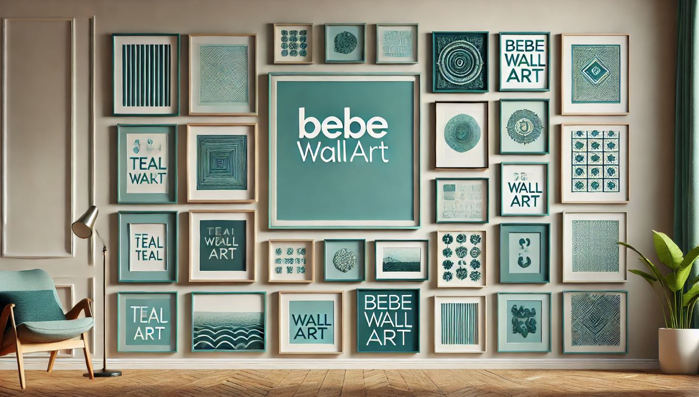 Add a touch of tranquility with BebeWallArt's Teal Wall Art Collection. Explore calming teal designs that bring a sense of peace and elegance to your home