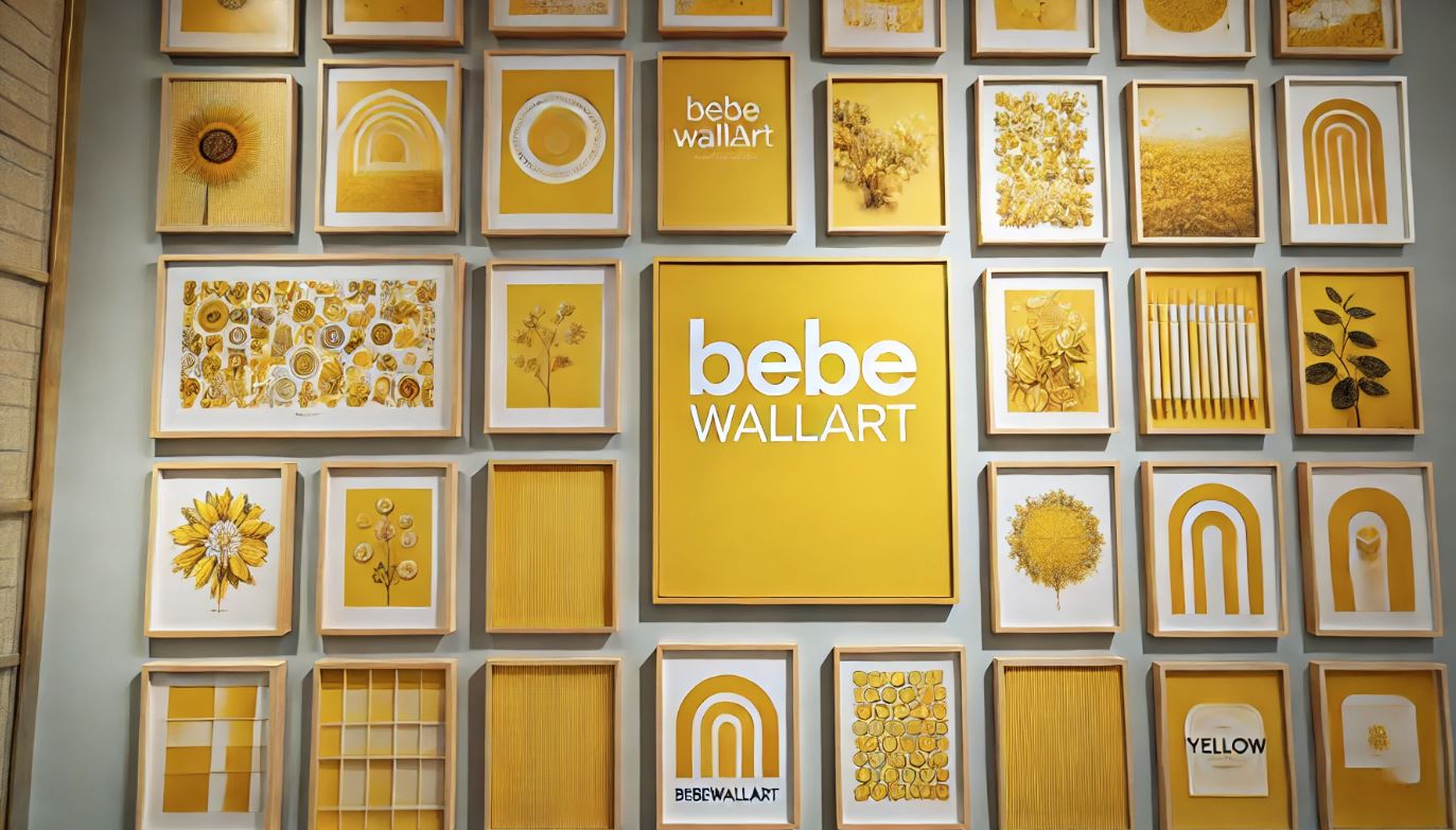 Add a splash of sunshine with BebeWallArt's Yellow Wall Art. These cheerful yellow designs create a lively and welcoming atmosphere in any room.