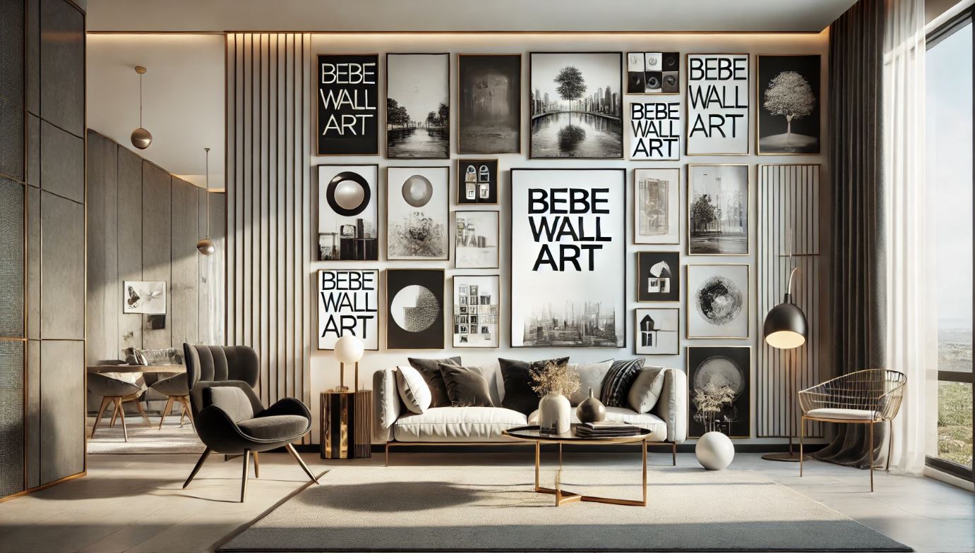 Black and White Wall Art - BebeWallArt