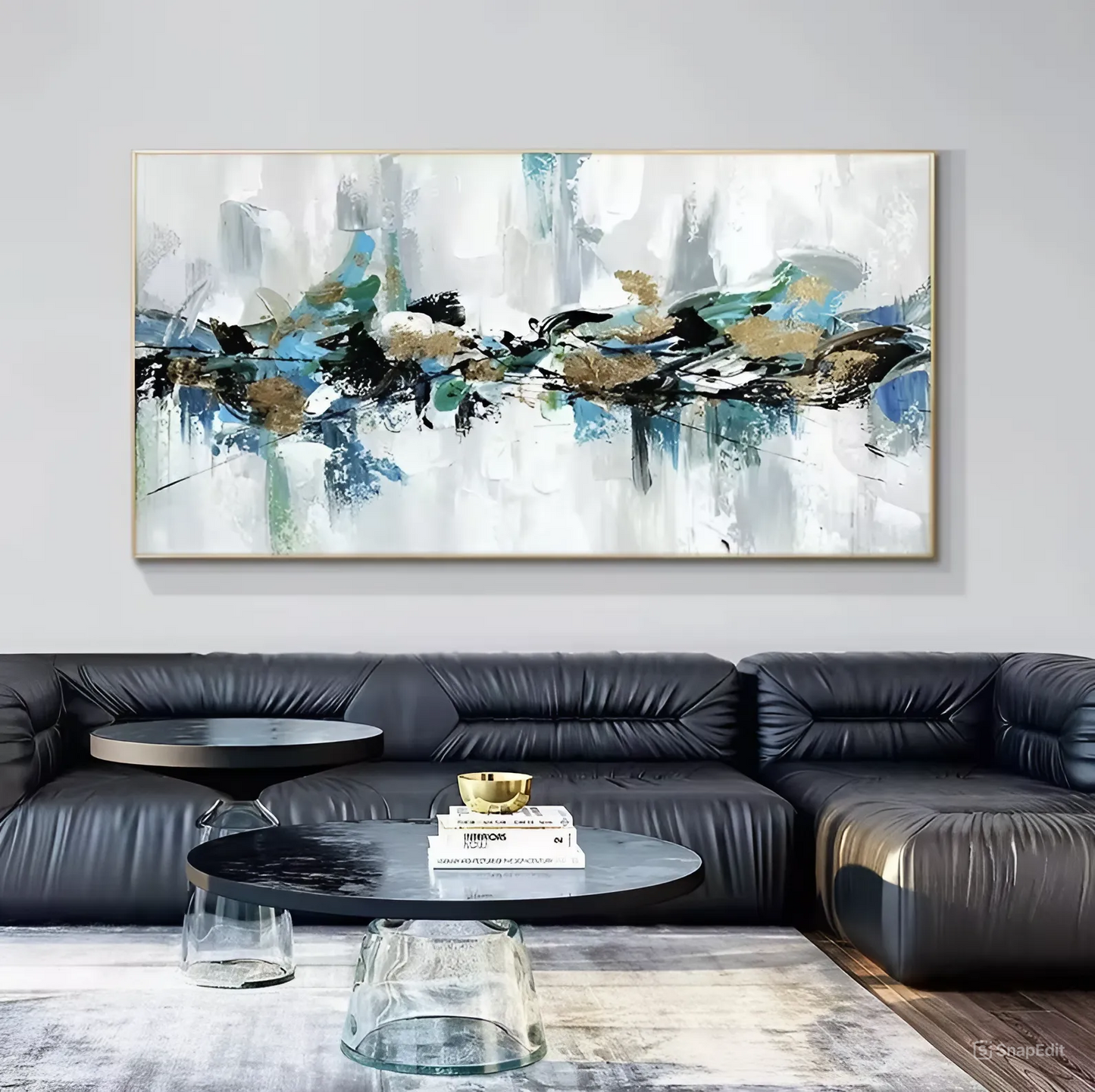 Vibrant Large Scandinavian Abstract Wall Art - Perfect for Home, Bedroom, and Living Room Decor